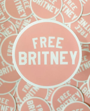 FREE BRITNEY STICKER