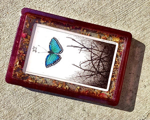 BUTTERFLY TAROT TRAY