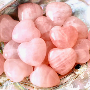 ROSE QUARTZ MINI HEART