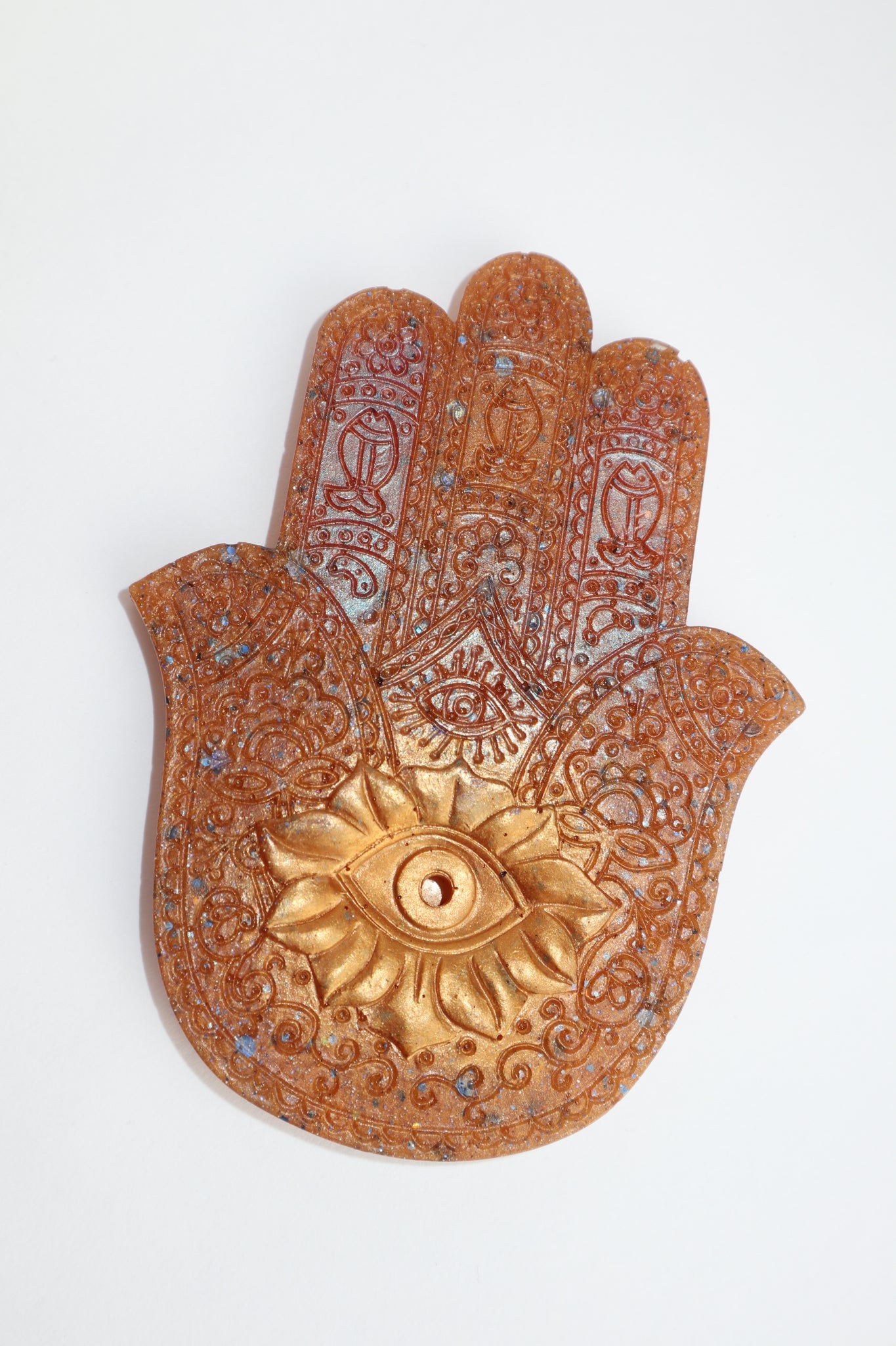 HAMSA INCENSE HOLDER W/ INCENSE